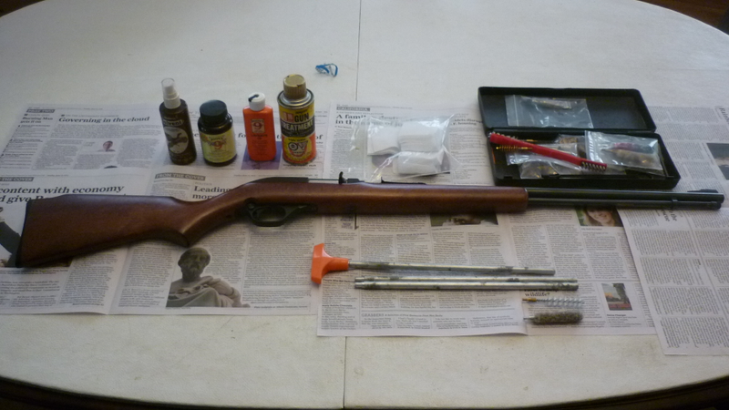 Illustration for article titled How to Clean a Rifle or Shotgun Faster Than Private Pyle
